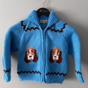 Vintage bassist hound cowichan sweater